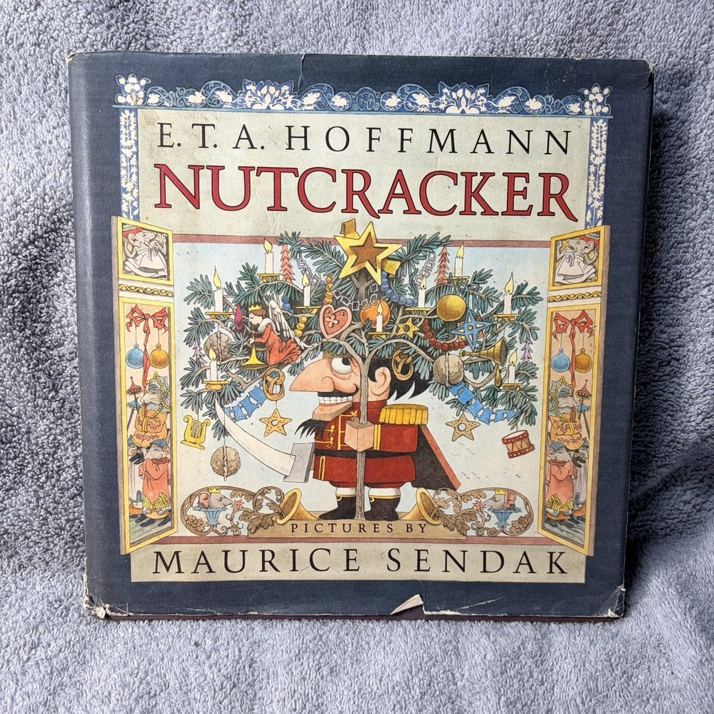 1984 FIRST EDITION E.T.A. HOFFMANN NUTCRACKER HC COLLECTIBLE DECOR BOOK